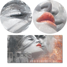 Load image into Gallery viewer, Abstract Lover Kiss Decorative Painting for Living Room Decor - SallyHomey Life&#39;s Beautiful