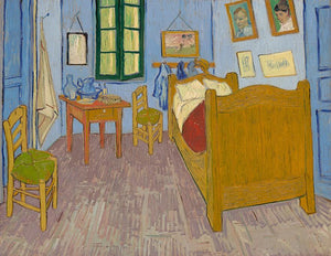Posters and Prints on Canvas Wall Art Canvas Painting Vincent's Bedroom in Arles Decorative Pictures for Living Room Home Decor - SallyHomey Life's Beautiful
