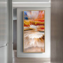 Load image into Gallery viewer, 100% Hand Painted Abstract Dazzle Colour Oil Painting On Canvas Wall Art Frameless Picture Decoration For Live Room Home Decor