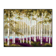 Load image into Gallery viewer, 100% Hand Painted Abstract Tree Forest Oil Painting On Canvas Wall Art Frameless Picture Decoration For Live Room Home Deco Gift