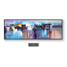 Load image into Gallery viewer, 100% Hand Painted Abstract Colorful Art Painting On Canvas Wall Art Wall Adornment Pictures Painting For Live Room Home Decor