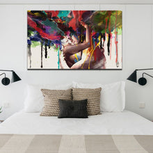 Load image into Gallery viewer, Abstract Watercolor Hand Painted Lover Pictures for living Room Wall - SallyHomey Life&#39;s Beautiful