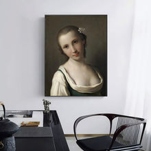 Load image into Gallery viewer, Classical Famous Oil Painting Posters and Prints Wall Art Canvas Painting A Young Woman by Pietro Rotari Picture For Living Room - SallyHomey Life&#39;s Beautiful