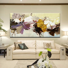 Load image into Gallery viewer, 70x140cm - Modern Abstract  Flowers Prints on Canvas - SallyHomey Life&#39;s Beautiful