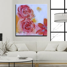 Load image into Gallery viewer, 70x70cm - Hand Painted Flowers Poster, - SallyHomey Life&#39;s Beautiful