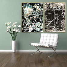 Load image into Gallery viewer, Classical abstract Line Handprint Decorative Canvas Painting Posters and Prints Wall Art Pictures for Living Room Nordic Decor - SallyHomey Life&#39;s Beautiful