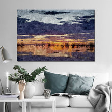 Load image into Gallery viewer, Modern Abstract Sea Sunrise Landscape Wall Art Painting - SallyHomey Life&#39;s Beautiful