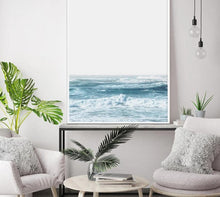 Load image into Gallery viewer, Scandinavian Sea Waves Wall Art Canvas Paintings Landscape Ocean Coastal Nordic Posters and Prints Decorative Picture Home Decor - SallyHomey Life&#39;s Beautiful