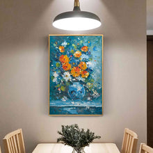 Load image into Gallery viewer, 100% Hand Painted Abstract Bonsai Flowers Oil Painting On Canvas Wall Art Frameless Picture Decoration For Live Room Home Decor
