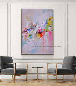 Hand painted canvas oil painting abstract wall art abstract paintings - SallyHomey Life's Beautiful
