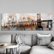 Load image into Gallery viewer, Abstract George Washington Bridge Poster and Prints - SallyHomey Life&#39;s Beautiful