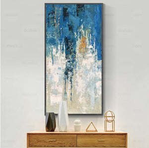 Large abstract painting decor hand painted canvas oil painting decorative modern paintings wall pictures for living room - SallyHomey Life's Beautiful