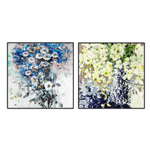 Load image into Gallery viewer, 100% Hand Painted Colorful Flower Art Oil Painting On Canvas Wall Art Frameless Picture Decoration For Live Room Home Decor Gift