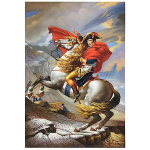 100% Hand painted Classic napoleon Art Oil Painting On Canvas Wall Art Wall Adornment pictures Painting For Live Room Home Decor