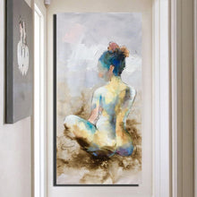 Load image into Gallery viewer, 🔥Abstract Canvas Painting Nude Woman&#39;s Back Print Poster Wall Painting For Living Room Wall Art Picture Home Decor Gift No Frame - SallyHomey Life&#39;s Beautiful