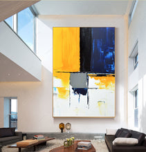 Load image into Gallery viewer, Living room oil painting abstract modern on canvas handmade laminas de cuadros pared decorativas lienzos cuadros decorativos - SallyHomey Life&#39;s Beautiful