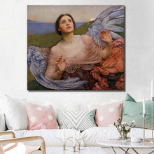 Load image into Gallery viewer, British Painter Annie Louisa Swynnerton - The Sense of Sight Posters and Prints Wall Art Canvas Painting for Living Room Decor - SallyHomey Life&#39;s Beautiful