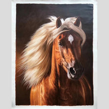 Load image into Gallery viewer, 100% Hand Painted Realistic Horse Head Painting On Canvas Wall Art Frameless Picture Decoration For Live Room Home Decor Gift