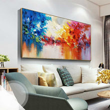 Load image into Gallery viewer, 100% Hand Painted Abstract Scenery High-quality Art Painting On Canvas Wall Art Wall Adornment Pictures Painting For Home Decor