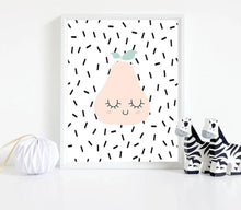 Load image into Gallery viewer, Cute Fruit Apple Banada Wall Art Canvas Posters Nursery Prints Nordic Style Painting Picture Kid Baby Bedroom Decoration - SallyHomey Life&#39;s Beautiful