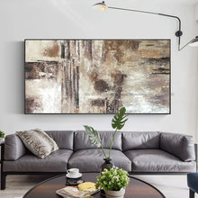 Load image into Gallery viewer, Oil on canvas abstract artwork contemporary wall art  Amazing Modern Home Decor Oversize Painting for living room handmade - SallyHomey Life&#39;s Beautiful