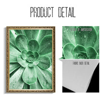 Load image into Gallery viewer, Nature Green Leaves Succulent Plants Wall Art Canvas Painting Nordic Posters And Prints Wall Pictures For Living Room Decor - SallyHomey Life&#39;s Beautiful