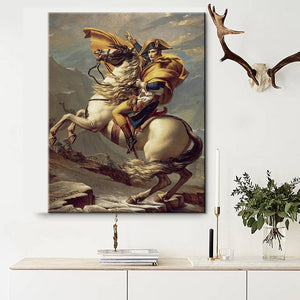 Classic Wall Decoration Posters And Prints Wall Art Canvas Painting France Strategist Napoleon Pictures for Living Room No Frame - SallyHomey Life's Beautiful