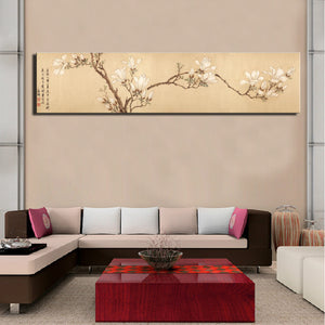 Traditional Chinese Style Posters and Prints Wall Art Canvas Painting - SallyHomey Life's Beautiful