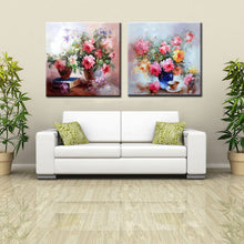 Load image into Gallery viewer, 🔥Abstract Art Flowers in the Bottle Canvas Painting Hand Painting Print Poster Wall Art Picture Wall Decoration Home Dceor Gift - SallyHomey Life&#39;s Beautiful
