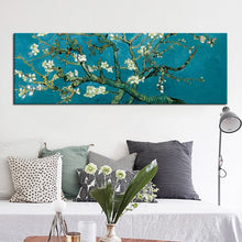 Load image into Gallery viewer, Dutch Painter Van Gogh&#39;s Blooming Almond Tree Posters Print Wall Art Canvas Painting Famou Painting Decorative Picture for Room - SallyHomey Life&#39;s Beautiful