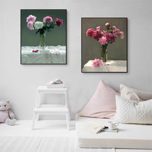 Load image into Gallery viewer, Modern Posters and Prints Wall Art Canvas Painting Colorful Flowers In the Vase Pictures Wall Decoration for Living Room Wall - SallyHomey Life&#39;s Beautiful