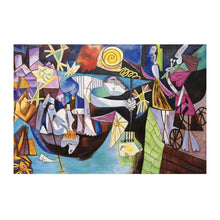 Load image into Gallery viewer, 100% Hand Painted Abstract Surrealism Art Oil Painting On Canvas Wall Art Frameless Picture Decoration For Live Room Home Decor