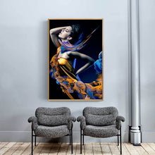 Load image into Gallery viewer, 100% Hand Painted Realistic Characters Art Painting On Canvas Wall Art Wall Adornment Pictures Painting For Live Room Home Decor