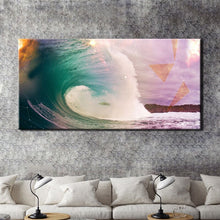 Load image into Gallery viewer, 70x140cm -  Sea Wave Landscape - SallyHomey Life&#39;s Beautiful
