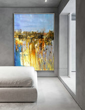 Load image into Gallery viewer, Large handmade cuadro decorativo canvas moderno abstract living room canvas art oil painting for bedroom picture home deco art - SallyHomey Life&#39;s Beautiful
