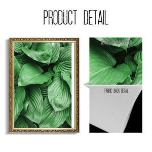 Green Hosta Plantaginea Banana Leaf Wall Art Canvas Painting Nordic Posters And Prints Wall Pictures For Living Room Home Decor - SallyHomey Life's Beautiful