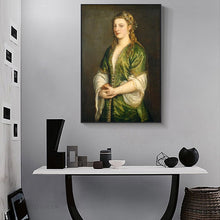 Load image into Gallery viewer, Famous Painting Posters and Prints Wall Art Canvas, 16th Portrait of a Lady Oil Painting For Living Room Home Decor No Frame - SallyHomey Life&#39;s Beautiful