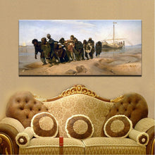 Load image into Gallery viewer, Famous Painter Ilya Repin Volga River Trackers Canvas Painting Famous Painting on Canvas Wall Art Picture for Living Room Decor - SallyHomey Life&#39;s Beautiful