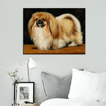 Load image into Gallery viewer, Modern Pet Posters and Prints Wall Art Canvas Painting Cute Pekingese Pictures Wall Decoration For Living Room Wall Gift - SallyHomey Life&#39;s Beautiful