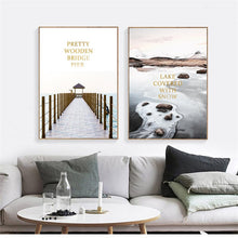 Load image into Gallery viewer, Modern Nordic Home Decoration Posters And Prints Wall Art Canvas Painting Landscape Wall Art Pictures For Living Room Wall Gifts - SallyHomey Life&#39;s Beautiful
