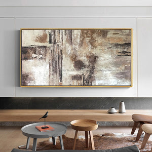 Oil on canvas abstract artwork contemporary wall art  Amazing Modern Home Decor Oversize Painting for living room handmade - SallyHomey Life's Beautiful