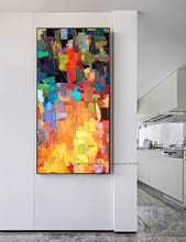 Load image into Gallery viewer, Abstract modern decoration- handmade oil painting on canvas. - SallyHomey Life&#39;s Beautiful