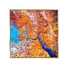 Load image into Gallery viewer, 100% Hand Painted Abstract Tree Art Oil Painting On Canvas Wall Art Frameless Picture Decoration For Live Room Home Decor Gift