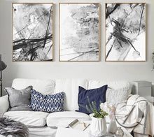 Load image into Gallery viewer, Black White Watercolor Abstract Realism Wall Art Canvas Posters and Prints Painting Wall Pictures for Living Room Home Decor - SallyHomey Life&#39;s Beautiful