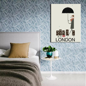 Home Decoration Canvas Prints Wall Art - Modern Abstract Famous City Canvas Wall Art Prints On Canvas For Living Room No Frame - SallyHomey Life's Beautiful