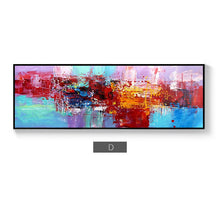 Load image into Gallery viewer, 100% Hand Painted Abstract Colorful Art Painting On Canvas Wall Art Wall Adornment Pictures Painting For Live Room Home Decor