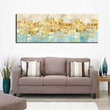 Load image into Gallery viewer, Modern Abstract Canvas Painting Gold Money Sea Wave Oil Painting on Canvas Poster Wall Art Picture for Living Room Home Decor - SallyHomey Life&#39;s Beautiful
