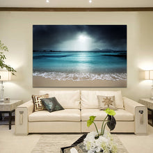 Load image into Gallery viewer, Modern Seascape Posters and Prints Wall Art Canvas Painting Clouds Wall Paintings Decorative Pictures for Living Room Home Decor - SallyHomey Life&#39;s Beautiful