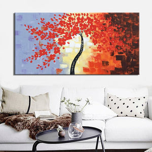 70x140cm -Modern Trees Pictures Wall Decoration - SallyHomey Life's Beautiful