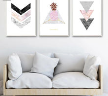 Load image into Gallery viewer, Marble Arrow Pineapple Wall Art Canvas Nordic Poster  Prints Abstract Painting Wall Picture for Living Room Home Decoration - SallyHomey Life&#39;s Beautiful